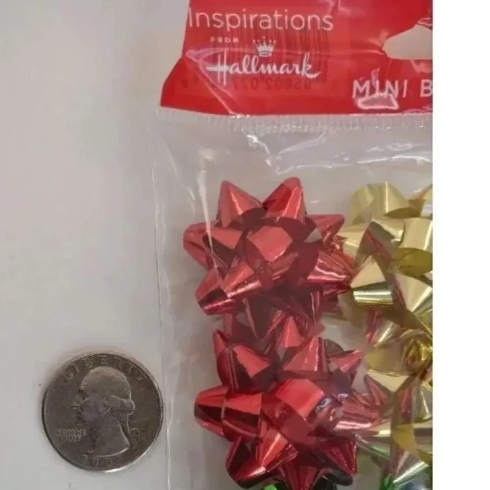 Hallmark Bows Mini 9 count multicolor